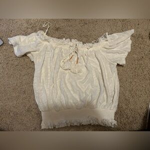 We the Free off the shoulder top